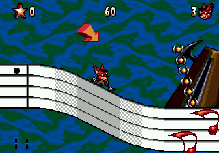 Aero the Acro-Bat 2 screenshot 5 for Sega Mega Drive